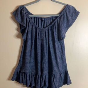 Lucky Brand Grey/Blue T-Shirt